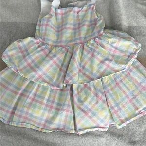 Janie and Jack Multicolor Plaid Skirt